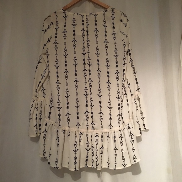 Long sleeve boho tunic - Picture 5 of 6